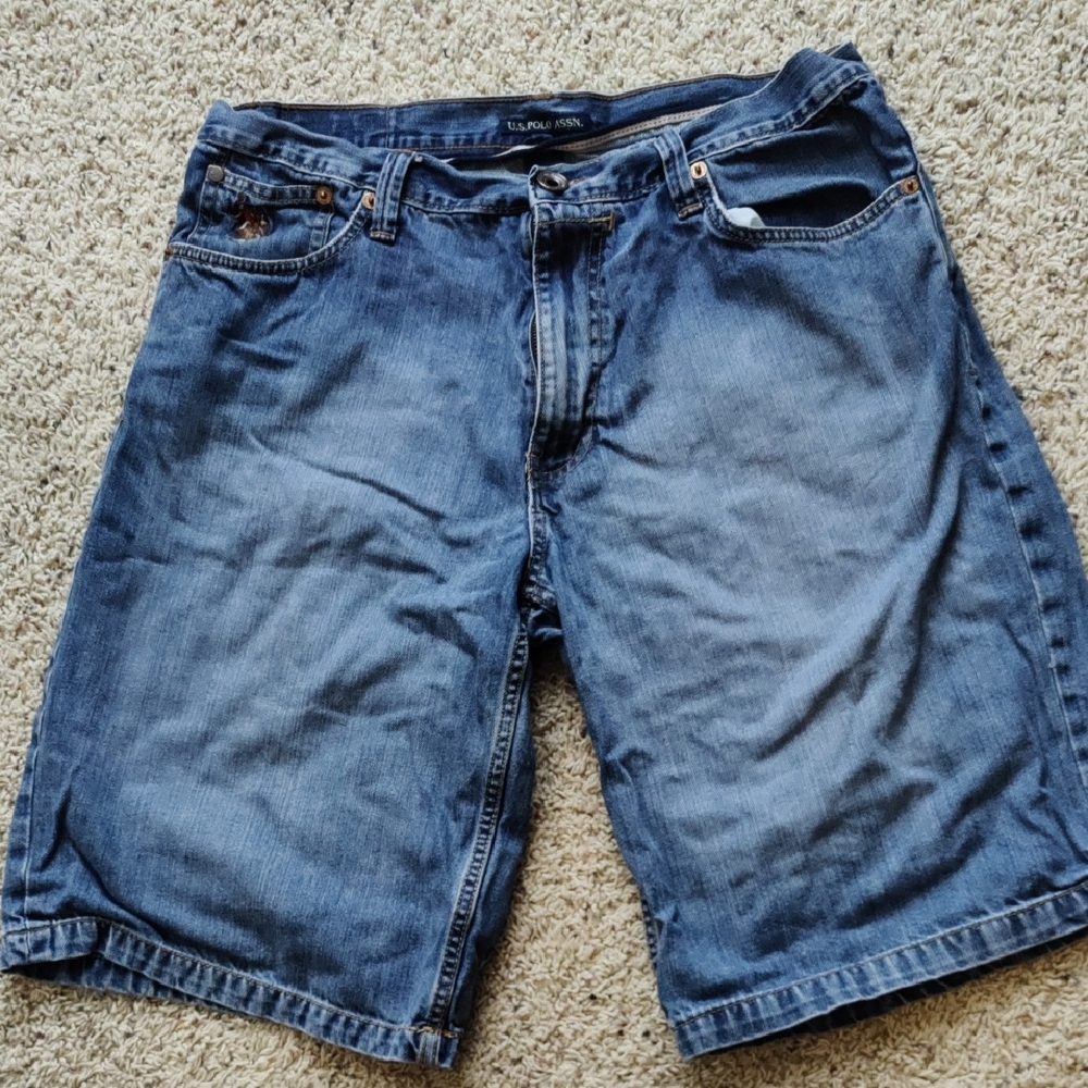 U.S. Polo Assn. Classic Blue Jean Shorts